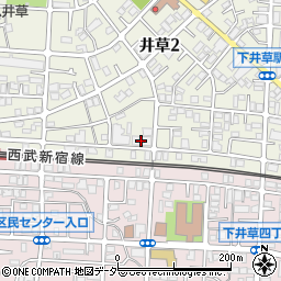 フェアロージュ杉並井草周辺の地図