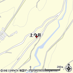 山梨県韮崎市穂坂町上今井周辺の地図