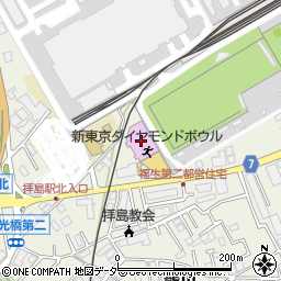 東京都福生市熊川1499-1周辺の地図