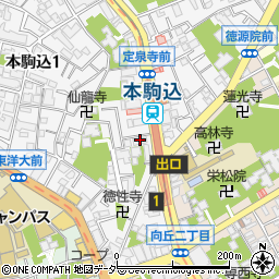 八木通商駒込社宅周辺の地図