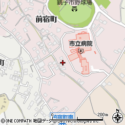 千葉県銚子市前宿町611-5周辺の地図