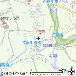 東京都あきる野市戸倉84周辺の地図