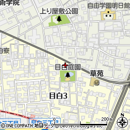 東京都豊島区目白3丁目22-3周辺の地図