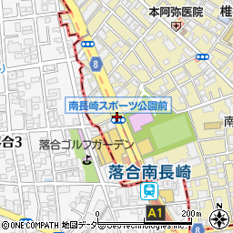 長崎中前周辺の地図