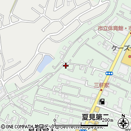 千葉県船橋市夏見台3丁目25-13周辺の地図