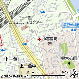 東京都江戸川区興宮町16-4周辺の地図