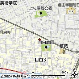 東京都豊島区目白3丁目22-5周辺の地図