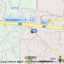 東京都あきる野市渕上262-5周辺の地図