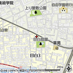 東京都豊島区目白3丁目22-4周辺の地図
