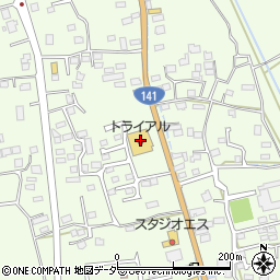 山梨県韮崎市藤井町北下條1539周辺の地図