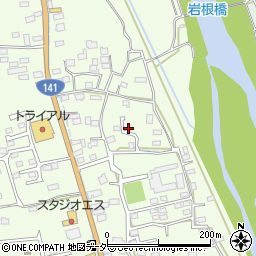 山梨県韮崎市藤井町北下條1231周辺の地図