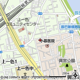 東京都江戸川区興宮町16-6周辺の地図