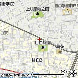 東京都豊島区目白3丁目22周辺の地図