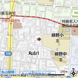 グループホームcarna中野丸山周辺の地図