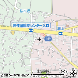 東京都あきる野市渕上266-2周辺の地図