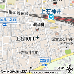 上石神井薬局周辺の地図