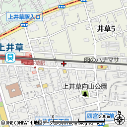 シャンブル上井草周辺の地図