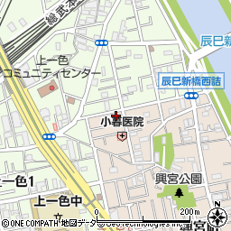 東京都江戸川区興宮町16-9周辺の地図