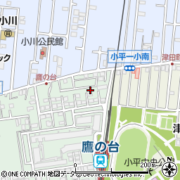 東京都小平市たかの台28-4周辺の地図
