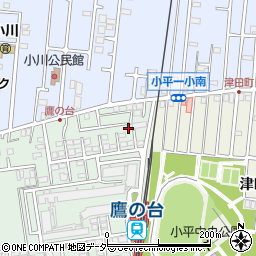 東京都小平市たかの台28-5周辺の地図