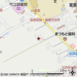 千葉県富里市七栄694周辺の地図