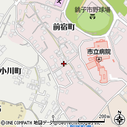 千葉県銚子市前宿町744-6周辺の地図