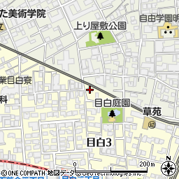 東京都豊島区目白3丁目22-9周辺の地図