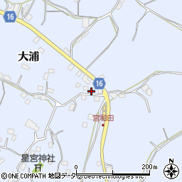 千葉県匝瑳市大浦497周辺の地図