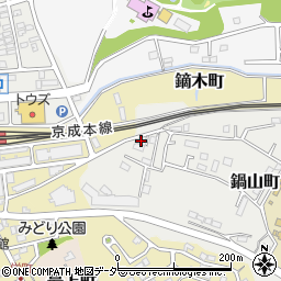 佐倉市鍋山町ビル周辺の地図