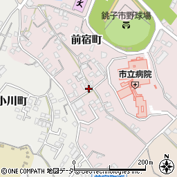 千葉県銚子市前宿町746-1周辺の地図