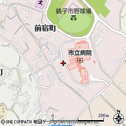 千葉県銚子市前宿町617周辺の地図