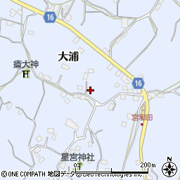 千葉県匝瑳市大浦503周辺の地図