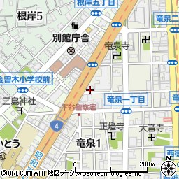 ヴァ－スクレイシア入谷周辺の地図