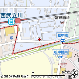 東京都立川市西砂町1丁目2-67周辺の地図