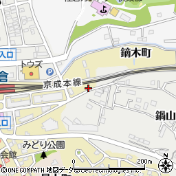 千葉県佐倉市鏑木町1014周辺の地図