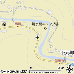 東京都西多摩郡檜原村27周辺の地図