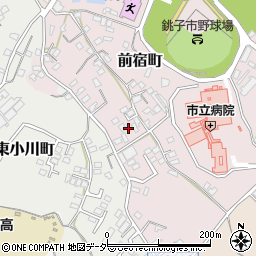 千葉県銚子市前宿町744周辺の地図