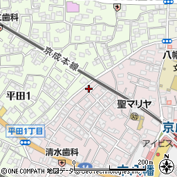 ＭＳ本八幡周辺の地図