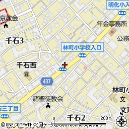 東京都文京区千石3丁目40-15周辺の地図