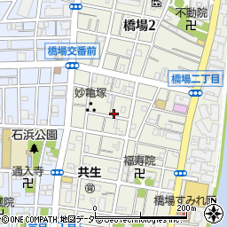 東京都台東区橋場1丁目27-3周辺の地図
