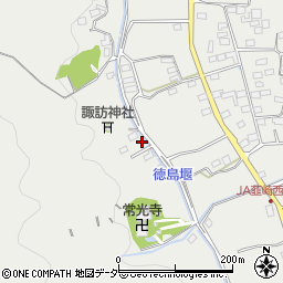 山梨県韮崎市清哲町青木2863周辺の地図