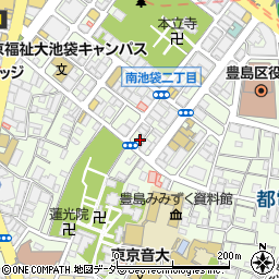 株式会社河合楽器製作所　雑司ケ谷店周辺の地図