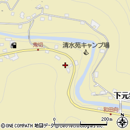 東京都西多摩郡檜原村38周辺の地図