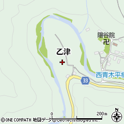 東京都あきる野市乙津908-7周辺の地図
