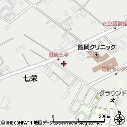 千葉県富里市七栄653-8周辺の地図