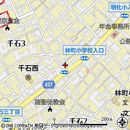 東京都文京区千石3丁目40-1周辺の地図