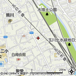 東京都福生市熊川521周辺の地図