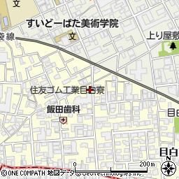 東京都豊島区目白4丁目19-22周辺の地図
