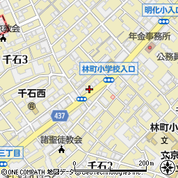 東京都文京区千石3丁目40-14周辺の地図