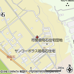 山梨県韮崎市下祖母石2179周辺の地図